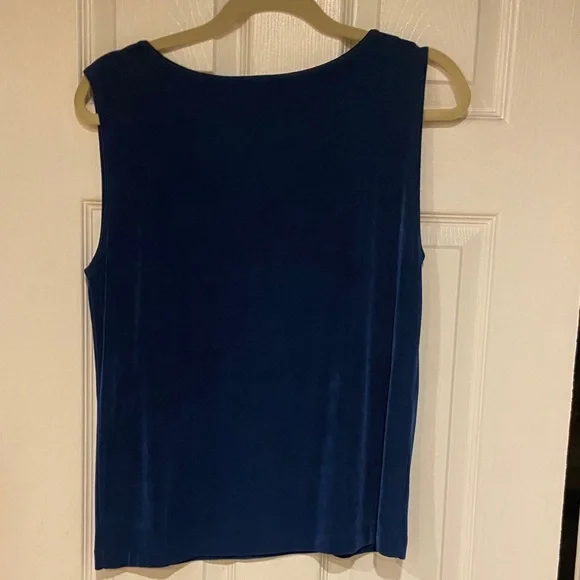 Chico's Travelers Blue Ensemble 3 Pieces Size 2 - Picture 7 of 10